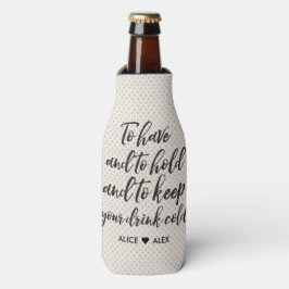 Porta-garrafa Noiva Tribe Bottle Coozie