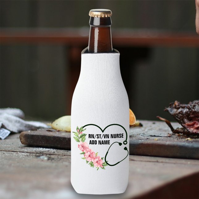 Porta-garrafa Nome de Enfermeiro Veterano Registrado por Estudan (Criador carregado)