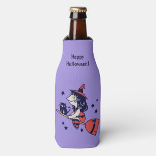 Porta-garrafa Nome personalizado da bruxa, Halloween Freser