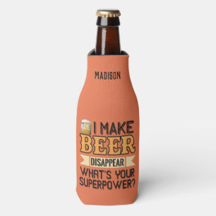 Porta-garrafa Nome personalizado de Superpotência de Cerveja