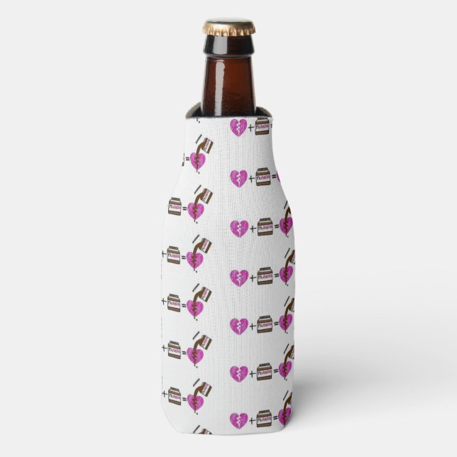 Porta-garrafa NUTELLA MENDS BROKEN HEARTS Bottle Cooler (Frente da Garrafa)