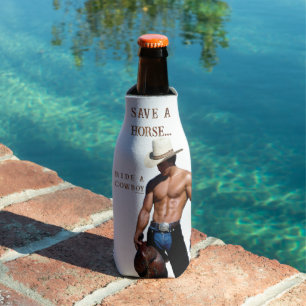 Porta-garrafa O chapéu de vaqueiro de palha do SlipperyJoe deve 