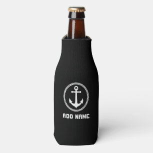 Porta-garrafa O seu nome ou o seu nome do navio, ou o seu nome, 