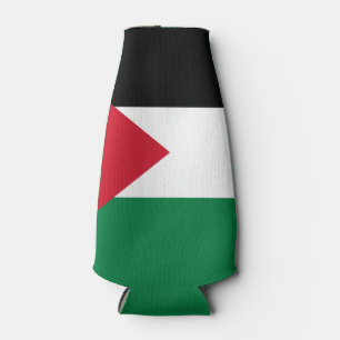 Porta-garrafa oficialmente pavilhão do Estado da Palestina