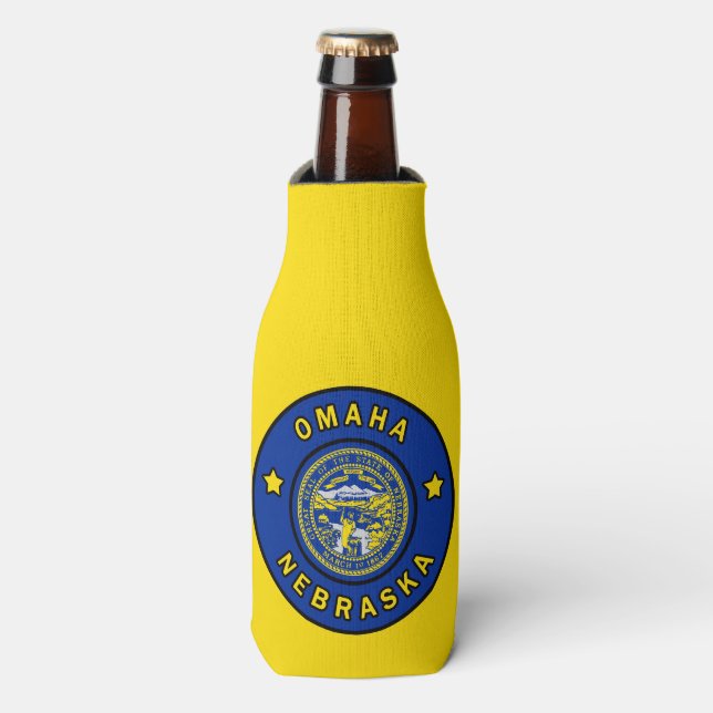 Porta-garrafa Omaha Nebraska (Frente da Garrafa)
