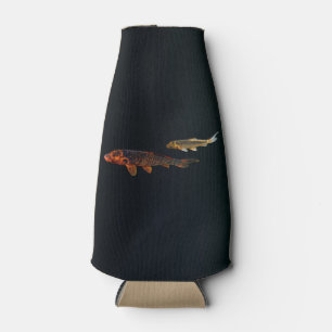 Porta-garrafa Orange Koi e Dourado Koi
