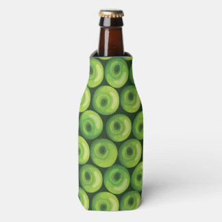 Porta-garrafa Padrão com maçãs verdes
