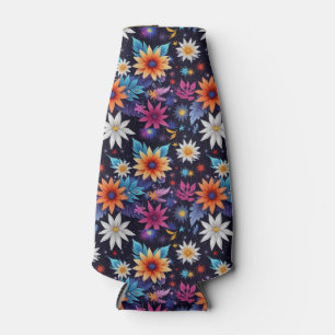 Porta-garrafa Padrão De Várias Flores-24192