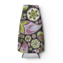 Padrão Paisley Roxo
