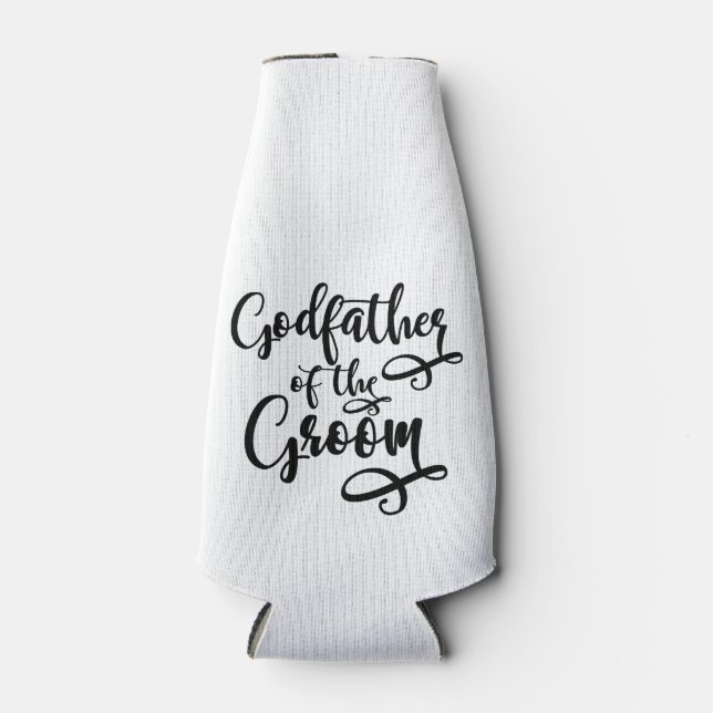 Porta-garrafa Padrinho do Noivo (Frente)