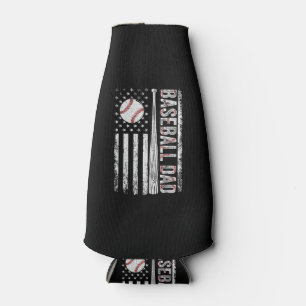 Porta-garrafa Pai de Beisebol Bandeira Americana Patriótico Dia