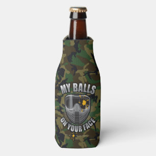 Porta-garrafa Paintball em sua cara