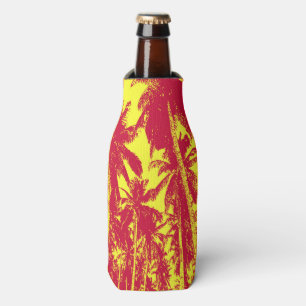 Porta-garrafa Palmeiras tropicais em Design Posterizados