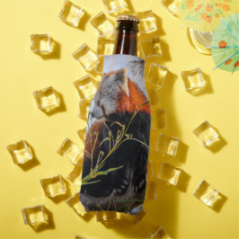 Porta-garrafa Panda vermelha