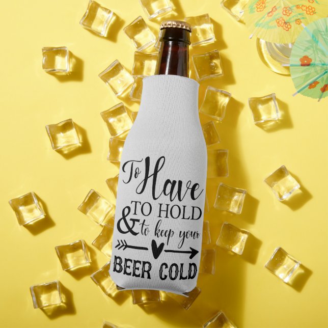 Porta-garrafa Para comer e segurar e manter sua cerveja gelada (Verão in situ)