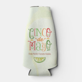 Porta-garrafa Partido Cinco de Mayo, Diversão Vibrante