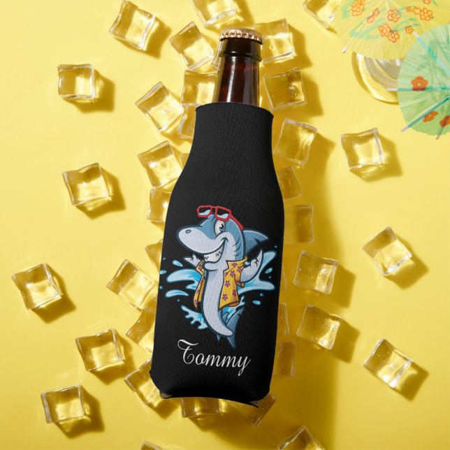 Porta-garrafa Personalizar Duque de Tubarão Legal (Verão in situ)