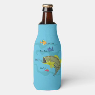 Porta-garrafa Pesca da perda dos desenhos animados