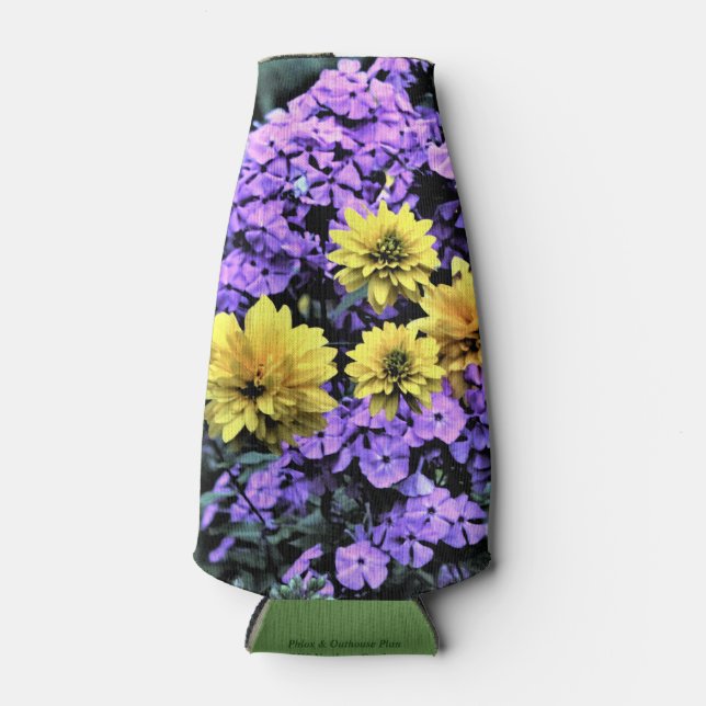 Porta-garrafa Phlox e Outhouse Plant (Frente)