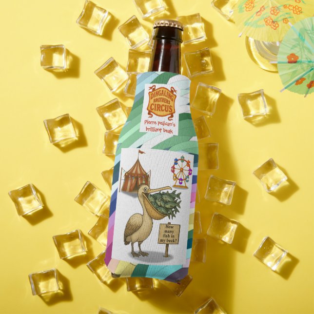 Porta-garrafa Pierre pelican's brilliant beak (Verão in situ)