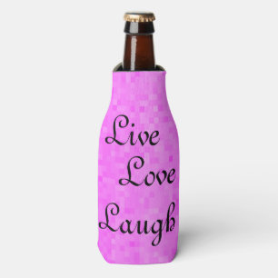 Porta-garrafa Pink Live Love Ria Stubby Holder,