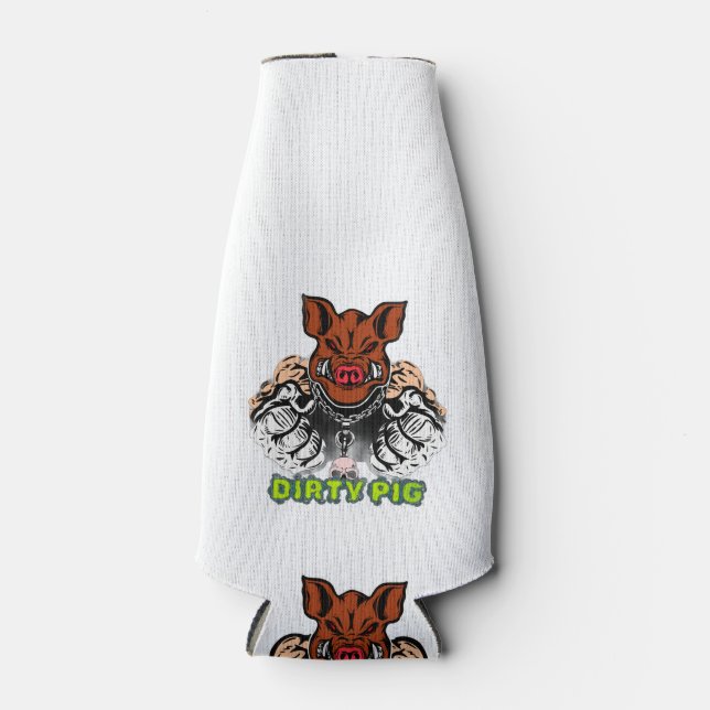 Porta-garrafa Porco sujo (Frente)