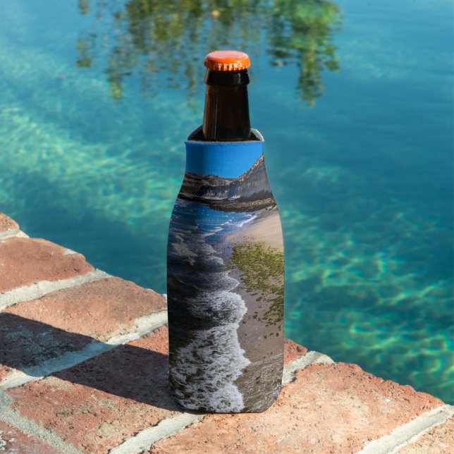 Porta-garrafa Praia em Puerto Piramides, Argentina (Piscina in situ)