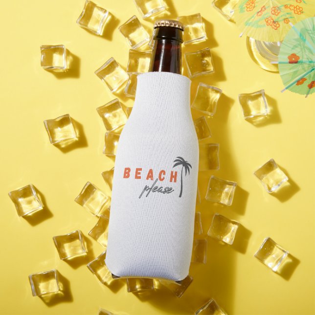 Porta-garrafa praia, por favor. Arrefecimentos por frasco (Verão in situ)