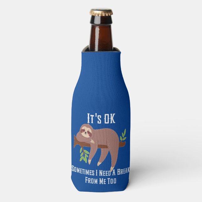 Porta-garrafa Precisa de uma lama de ruptura (Frente da Garrafa)