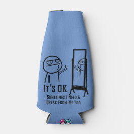 Porta-garrafa Precisa de uma pausa