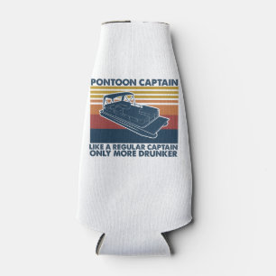 Porta-garrafa Presente de barco   Funny Vintage Pontoon Boat Gif