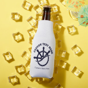 Porta-garrafa Presente Náutico de Capitão de Barco Personalizado