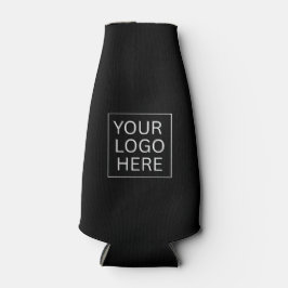 Porta-garrafa Promocional de texto e logotipo personalizado mini