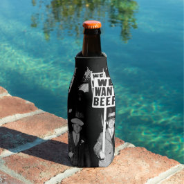 Porta-garrafa Protesto da Cerveja na Proibição Fotografia Vintag