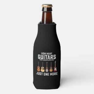 Porta-garrafa Quantos violões um guitarrista precisa Só mais um