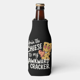 Porta-garrafa Queijo para o meu awkward   Namorados engraçado e 