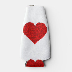 Porta-garrafa Red Heart Love Dia de os namorados para as mulhere