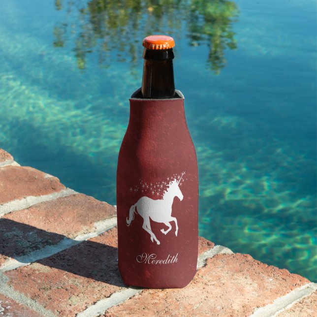 Porta-garrafa Red Unicorn Personalised Bottle Cooler (Piscina in situ)