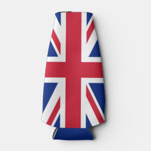 Porta-garrafa Reino Unido Bandeira Union Jack das Colônias Britâ