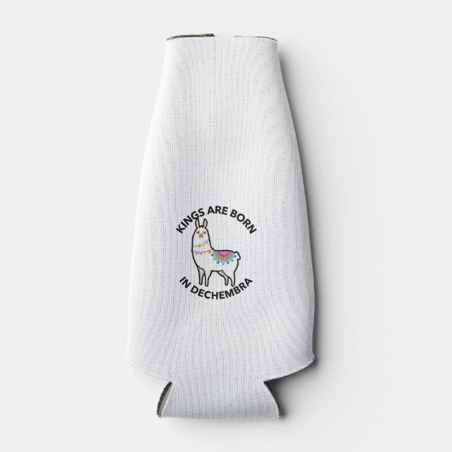 Porta-garrafa Reis são nasceres em Dechembra (Frente)