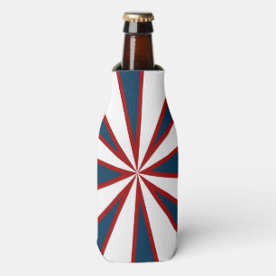 Porta-garrafa Resfriador Estrela Vermelho, Branco e Azul