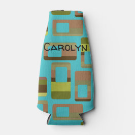 Porta-garrafa Retângulos Com Tiras