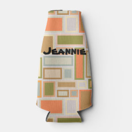 Porta-garrafa Retângulos de Boho