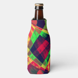 Porta-garrafa Retângulos inclinados e desgastados sobrepostos