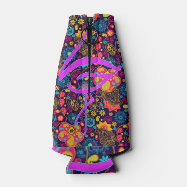 Porta-garrafa Rico flamingo (atrás)