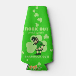 Porta-garrafa Rock Out Leprechaun