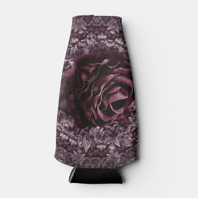 Porta-garrafa Rosa Mandala (Frente)