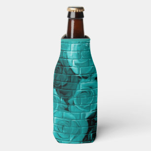 Porta-garrafa Rosas De Tijolo 03 Frasco De Bebida Teal Cooler-Ko
