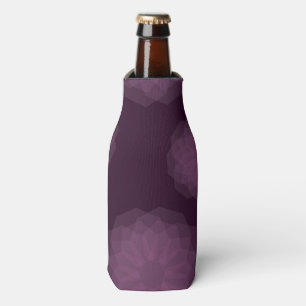 Porta-garrafa Roxo, abstrato floral simples moderno legal, na