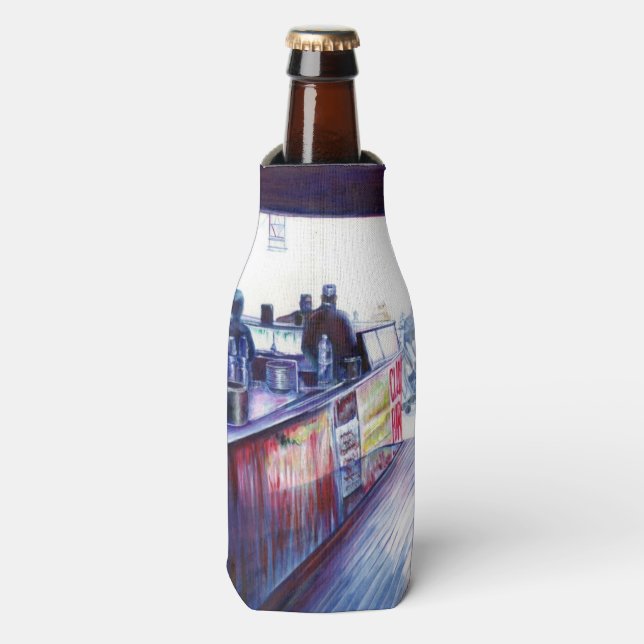 Porta-garrafa Ruby's, Coney Island, Nova York (Frente da Garrafa)